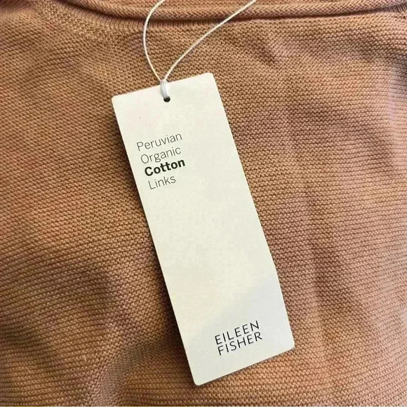 Eileen Fisher round neck knit top sweater in abalo NWT - Picture 5 of 6